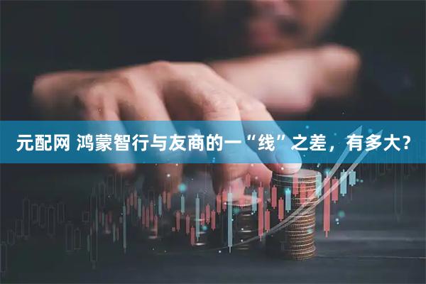 元配网 鸿蒙智行与友商的一“线”之差，有多大？