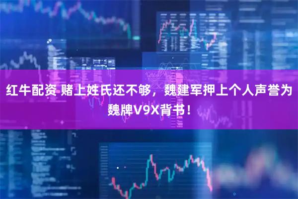 红牛配资 赌上姓氏还不够，魏建军押上个人声誉为魏牌V9X背书！