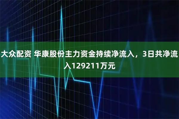 大众配资 华康股份主力资金持续净流入，3日共净流入129211万元